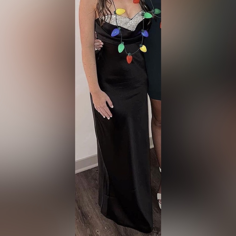 Black long dress